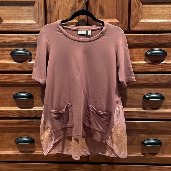 LOGO by Lori Goldstein Tops - LOGO by Lori Goldstein French Terry Top S